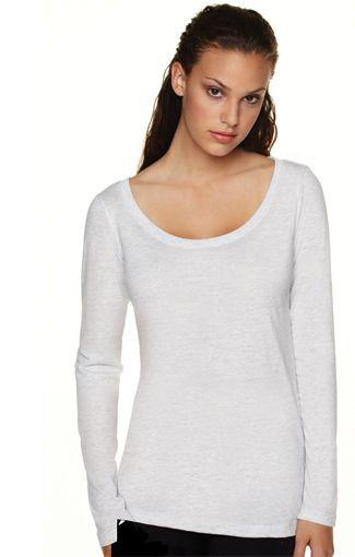 Long Sleeve Scoop Tee - Simple Stature