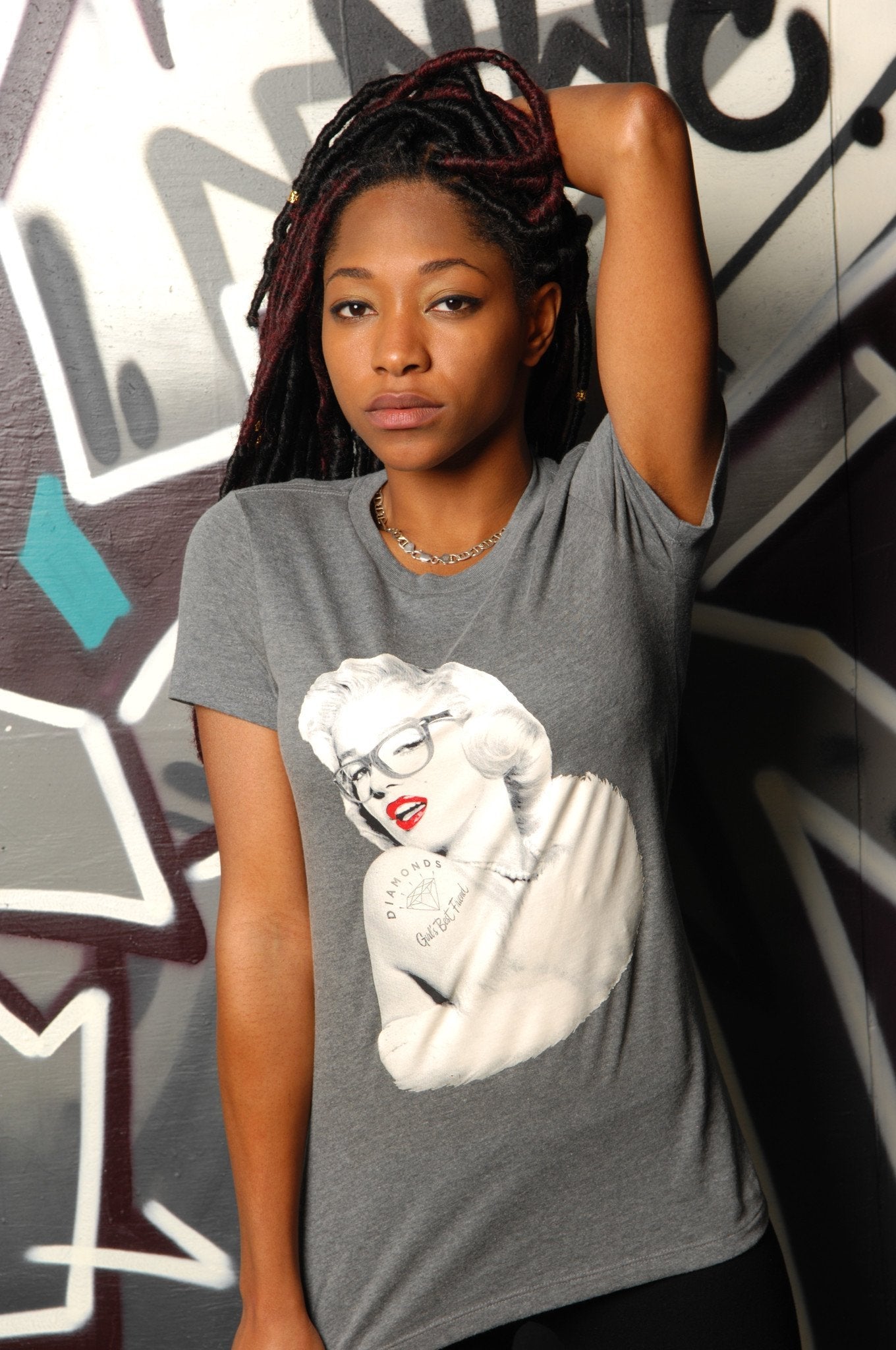 Marilyn Monroe Diamonds Tee - Simple Stature