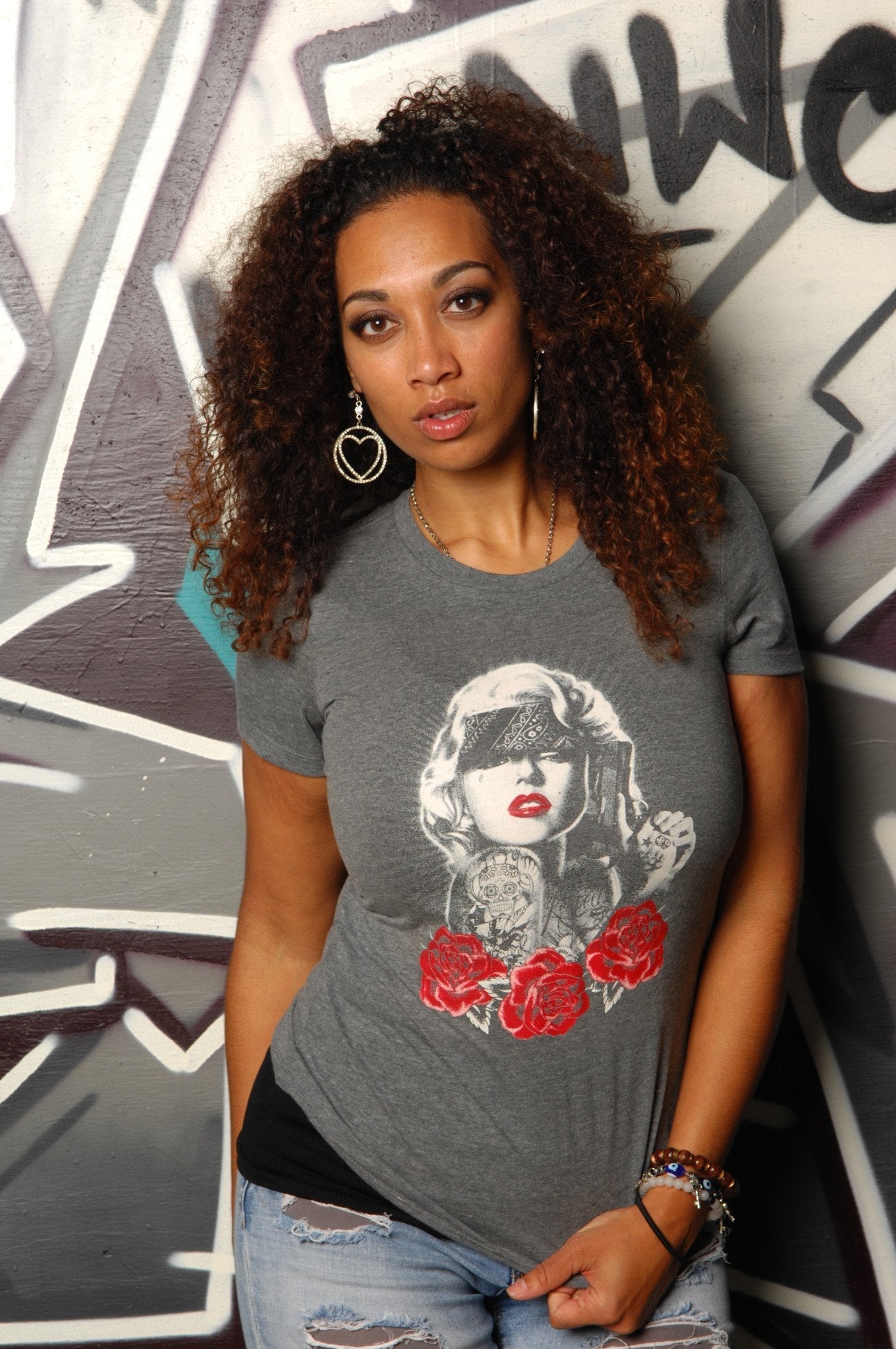 Marilyn Monroe Gangster Tee - Simple Stature