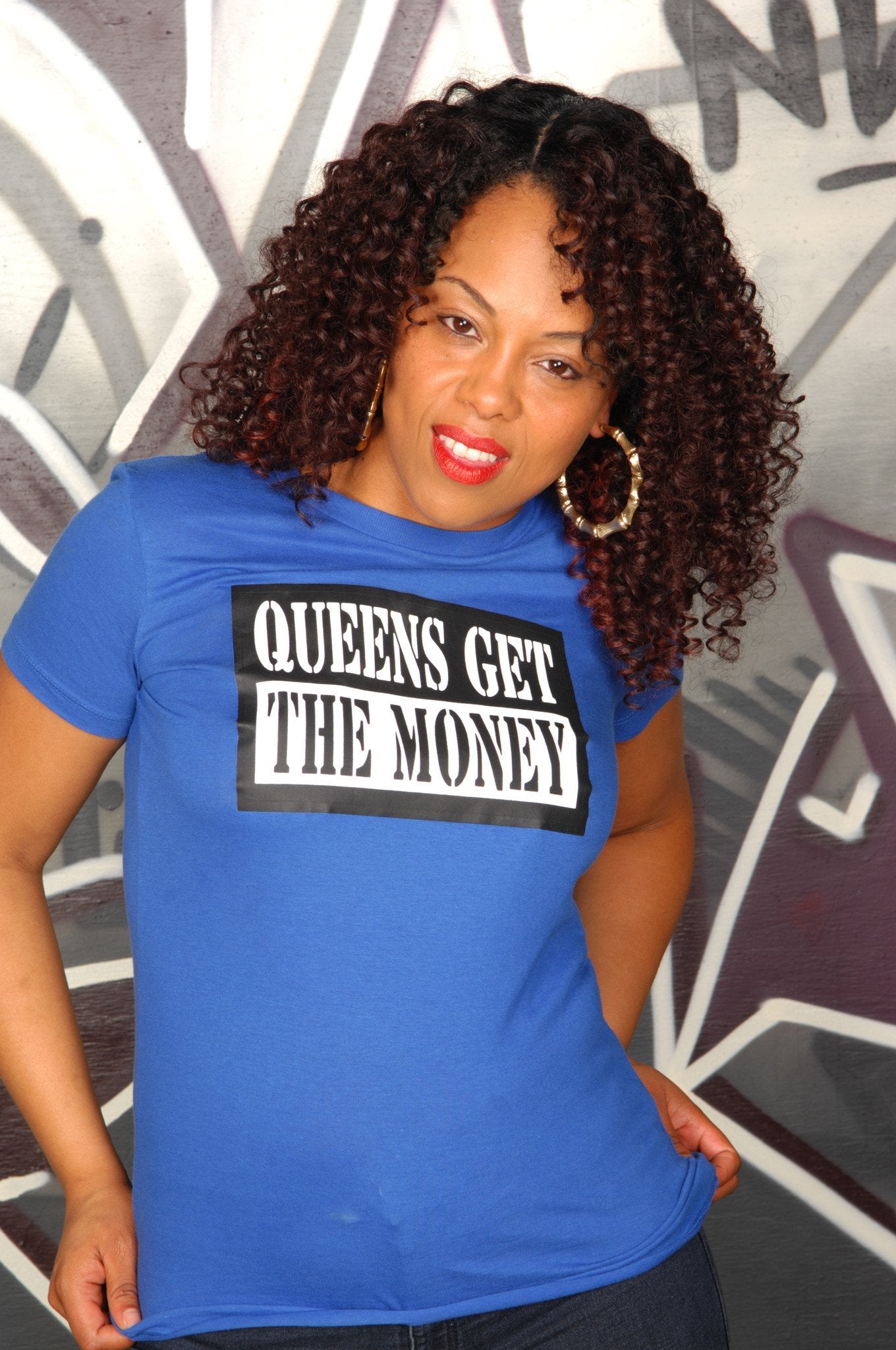Queens Get The Money Tee - Simple Stature