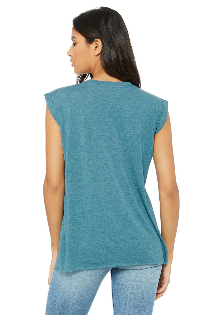 Flowy Rolled Cuff Tee - Simple Stature