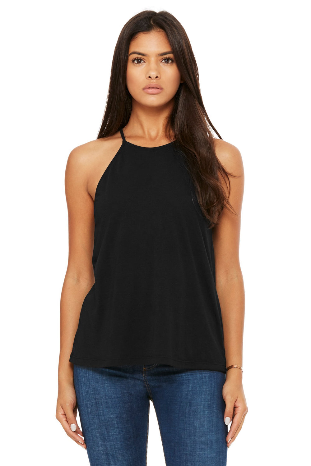Flowy High Neck Tank - Simple Stature