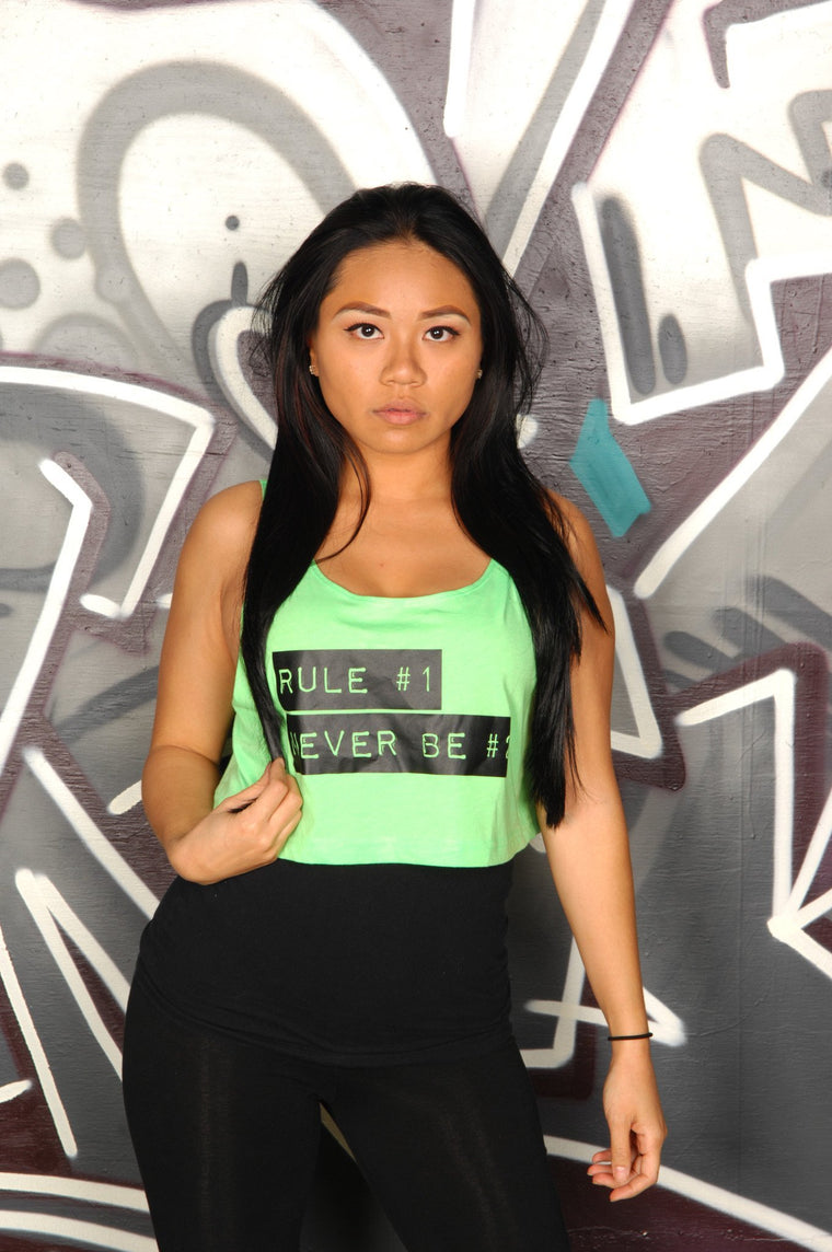 The Rules Cropped Tank - Simple Stature