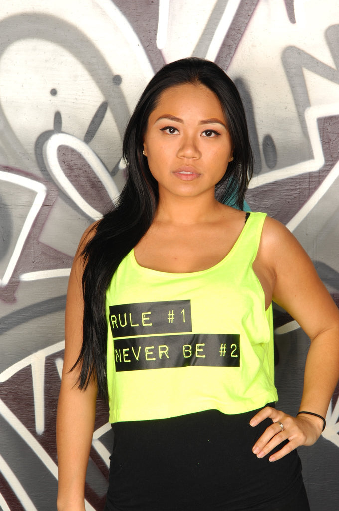 The Rules Cropped Tank - Simple Stature