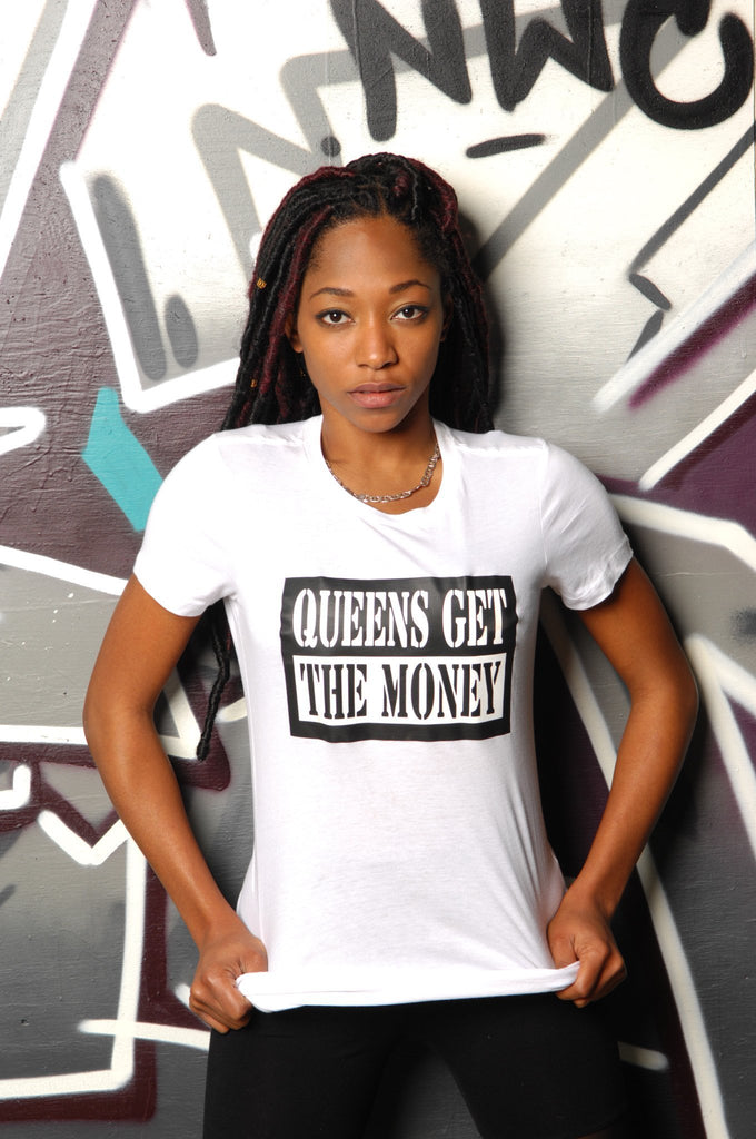 Queens Get The Money Tee - Simple Stature