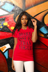 More Issues Than Vogue Tee - Simple Stature