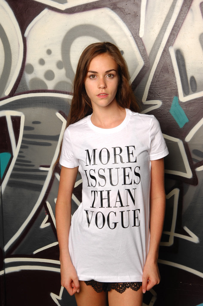 More Issues Than Vogue Tee - Simple Stature