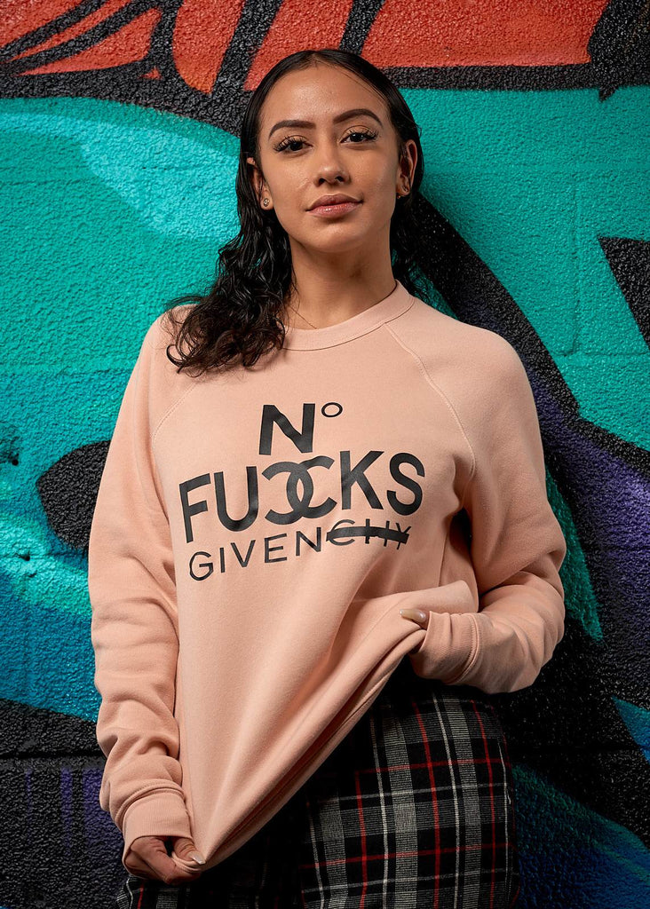 No Fucks Given Pullover Sweatshirt - Simple Stature